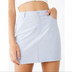 Gingham mini skirt | Forever 21